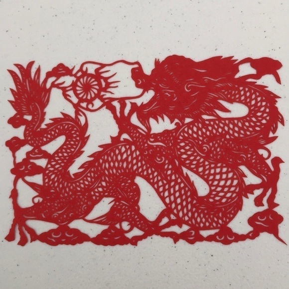 💖 Handmade PaperCut Silhouette Scherenschn… - Picture 1 of 5